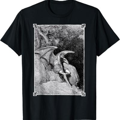 Luzträger Luzifer Satanisch Okkult gefallener Engel Grunge Kunst T-Shirt
