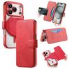 For iPhone 17 Pro Max 5G Luxury Case RFID Leather 360 Protect LENS Detachable 2IN1 Wallet Funda iPhone 17 Pro iPhone17 Air Cover