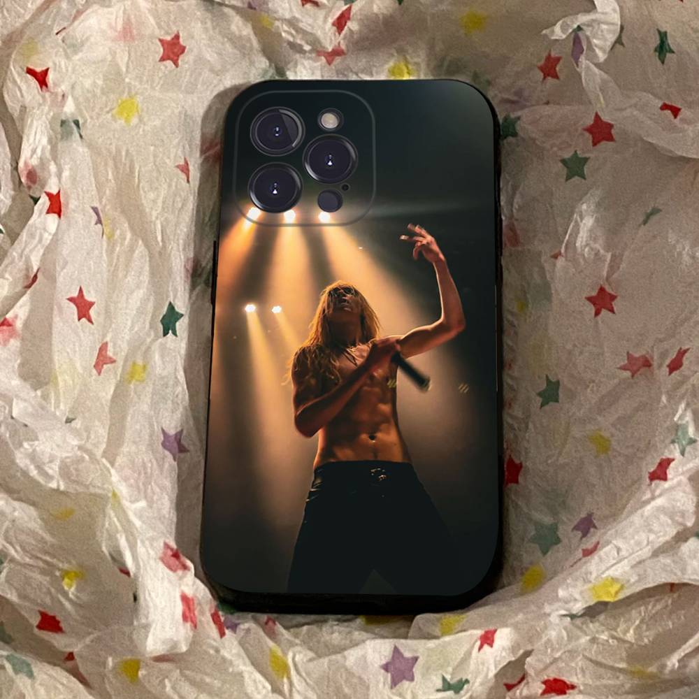 Singer 2hollis Phone Case Black Soft Silicone TPU Phone Case For IPhone 11 12 13 14 15 16 17 Pro Plus Mini Max