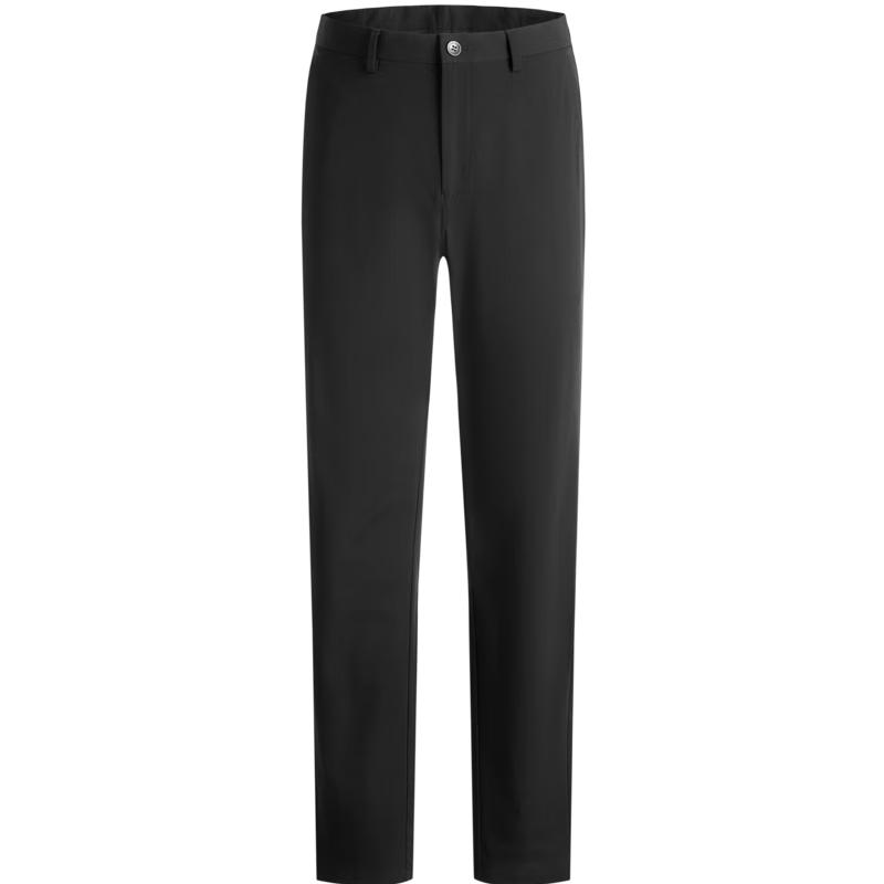 

K-Boxing Men s Solid Straight Leg Casual Business Pants BQXG2373 31