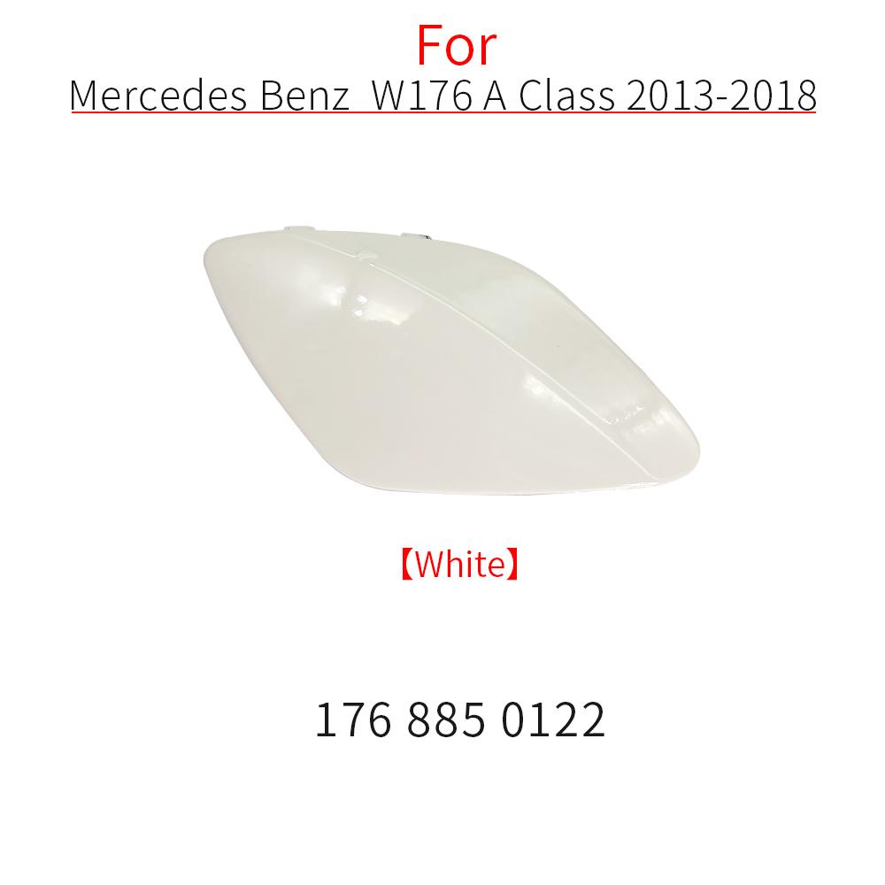 For Benz A Class Car Front Bumper Tow Hook Cover Cap Black For Benz Mercedes W176 2013-2018 A180 A200 A250 A260 1768850122