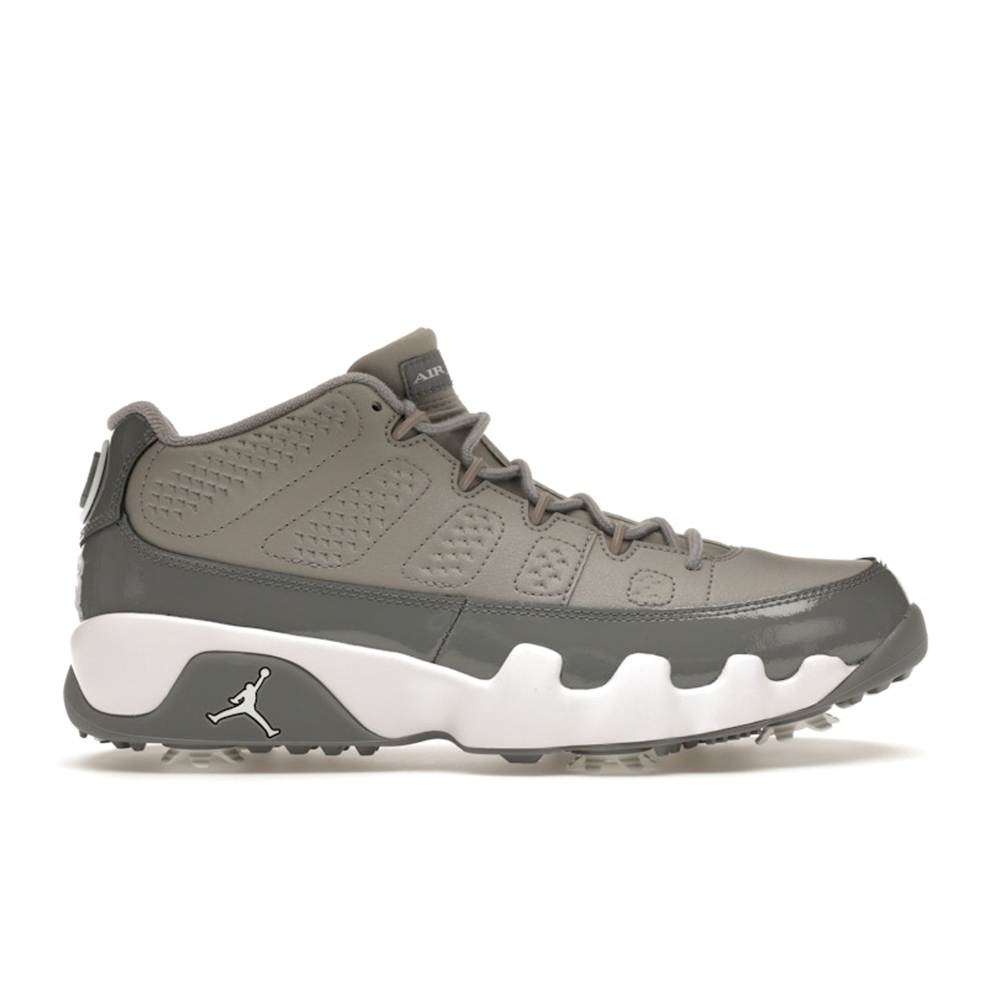 

Air Jordan 9 Low Golf Cool Grey мужские кроссовки средне-серые белые FJ5934-001 40.5