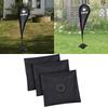 3Pieces Waterproof Sandbag Weights for Feathered Flag X Shape Bases Ensures Stability in Various Weather Conditions
