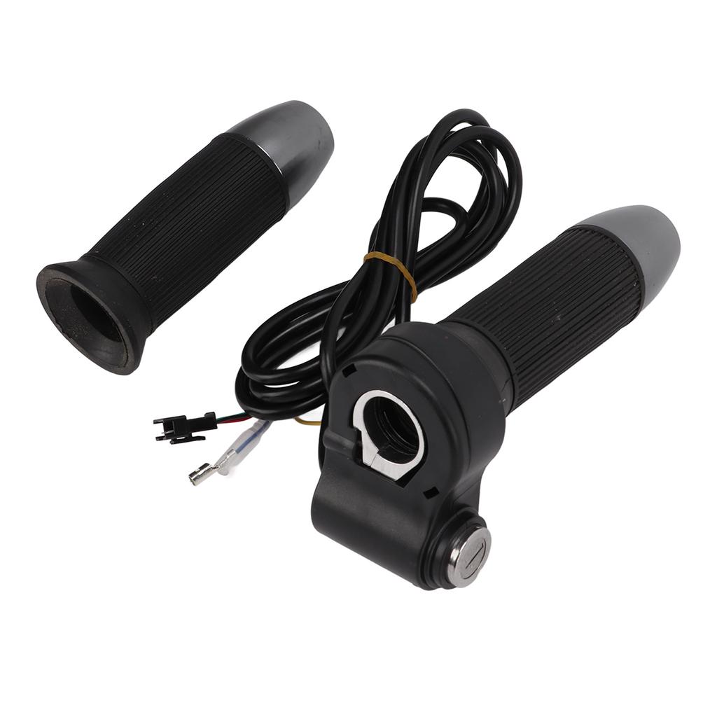 1 Pair Electric Bike Handlebar Throttle Grips Universal Twist Throttle Accelerator Grip