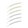 Elegant French Hair Pin Metallic Rhinestone Hair Clip Set of 6 Side Bangs Clip Women Hair Shaping Decors for Daily Wear