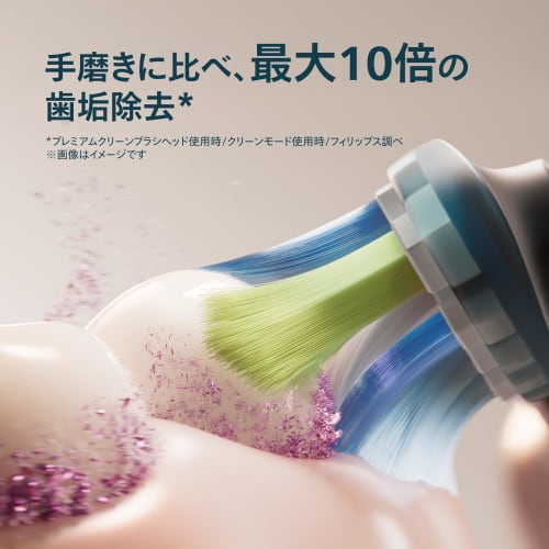 [2025 Model] Philips Sonicare ProtectClean 5300 Electric Toothbrush (Premium Clean Brush Head, Charger Stand, and Travel Case Included) HX7101/07 Blac