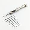 Gundam Model 0.6-3mm Alloy Hand Drill for Nut Carving & Walnut Vajra Hole Punching