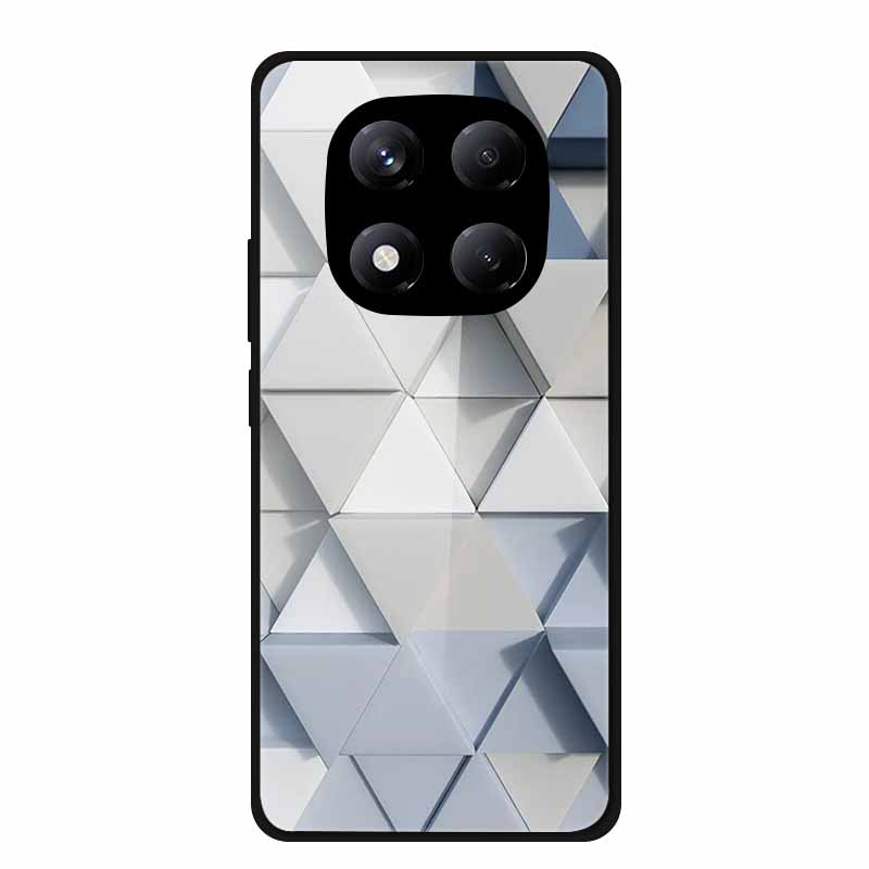 Tempered Glass Phone Case for Redmi Note 14 Pro 4G Cover Lion Wolf Hard Shell for Xiomi Redmi Note14Pro 4G Note 14Pro Cover Cool
