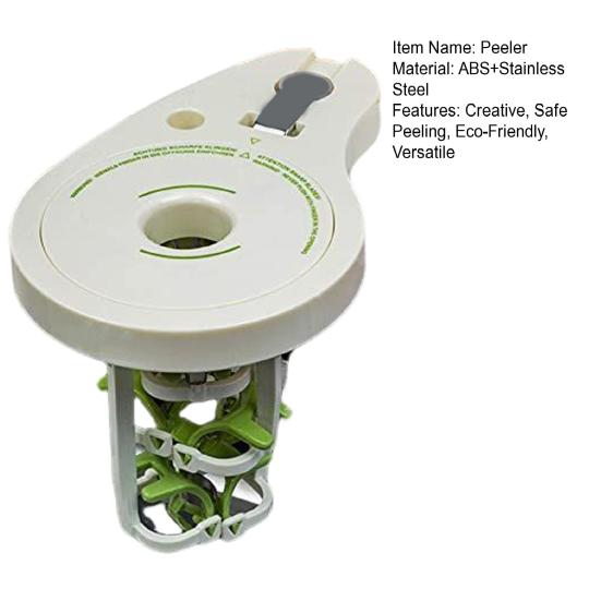 Asparagus Peeler Manual Vegetable Peeler Safe Peeling Tool with Non-Slip Clamp Kitchen Gadget