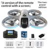Novo Drone Mini E69 com Fluxo Ótico Câmeras Duplas de Fluxo Ótico 8K com Controle de Tela WIFI 5G Esquiva Inteligente de Obstáculos 360° Quadricóptero sem Escovas