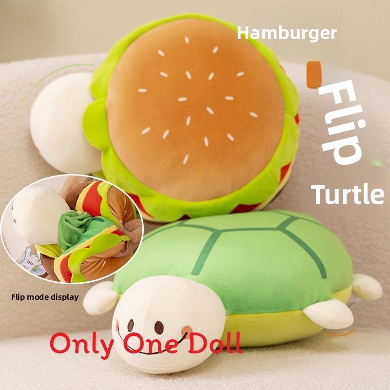 Plush Tortoise Toy With Reversible Design For Kids And Gift Gifting