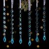 Christmas Acrylic Icicle Hanging Decorations Pendant With Snowflake Design For Festive Tree Decor
