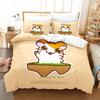 New Hamtaro Bedding Set Single Twin Full Queen King Size Bed Set Adult Kid Bedroom Three-Piece Suits 3D Print Anime Bed She