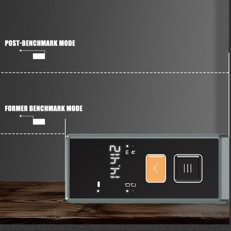 Portable 40M  Measuring Device Plastic Distance Tool Easy to Carry for Accurate Measurements in Interior Designs