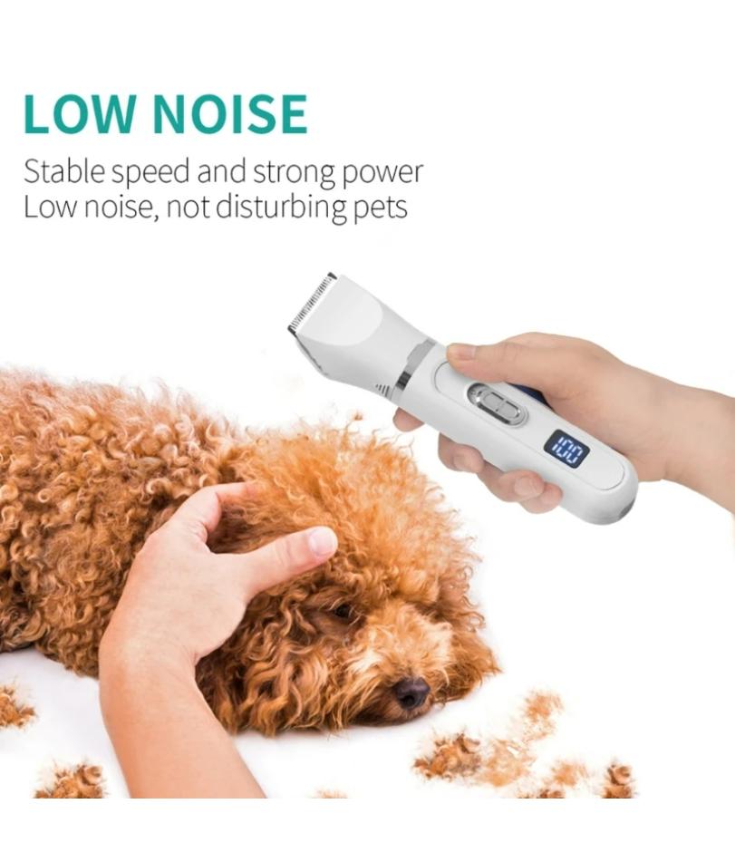 Dog Hair Clippers Grooming Electric Pet Clipper Professional Silent Hair Cutter USB Rechargeable Pet Grooming Clipper