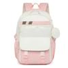 Casual Large Minimalist Capacity Backpack With Color Blocking Design For Daily