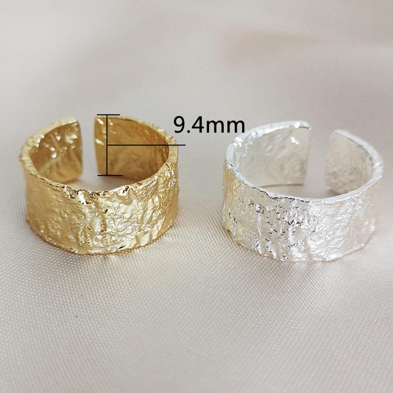 XIYANIKE Prevent Allergy Silver Color Wedding Rings New Creative Geometric Handmade Anillo Accessories Jewelry Gifts