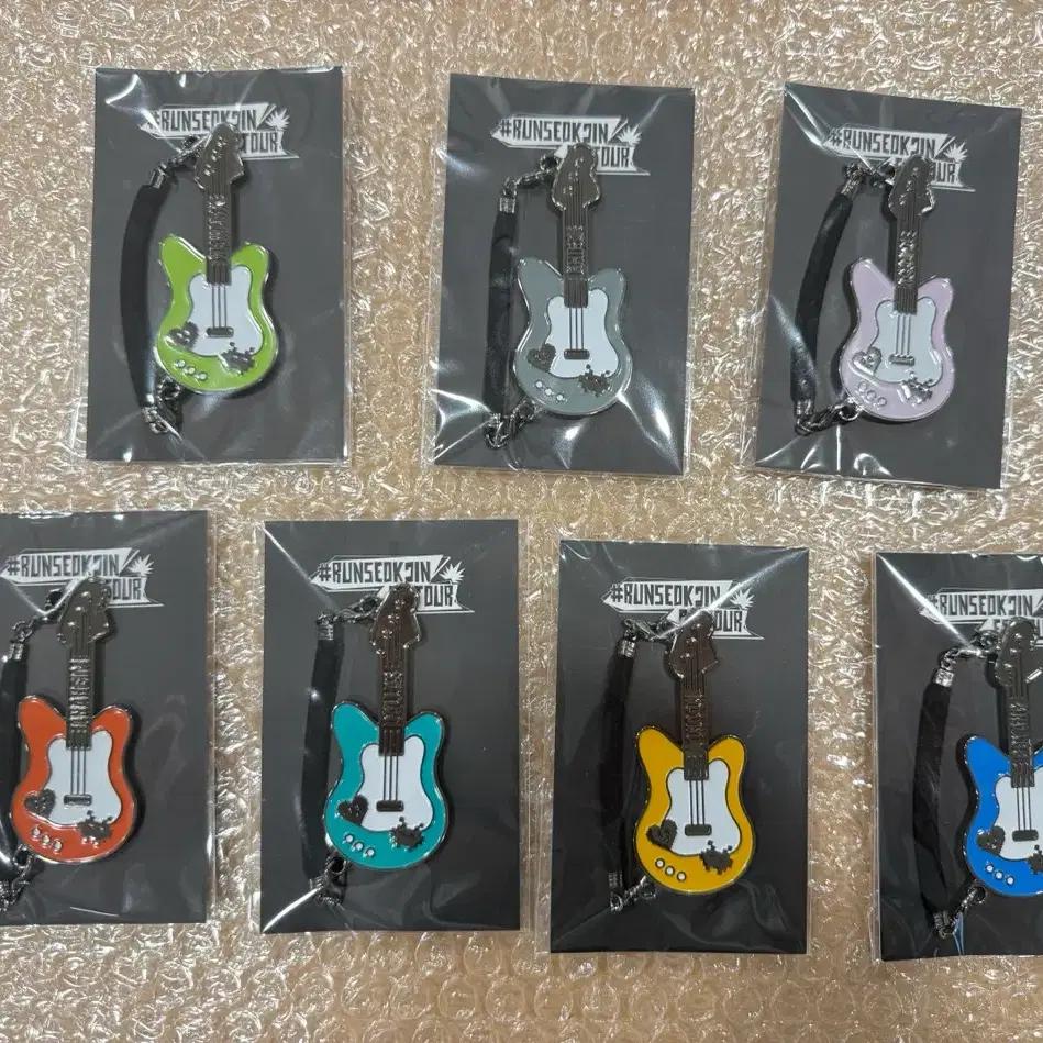Run Seok-jin guitar charm