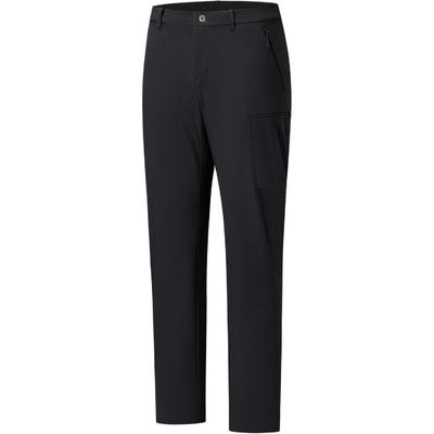Casual Solid Color Versatile Simple Soft Comfortable Zipper Sports Long Pants Men Bottoms 152540520-2