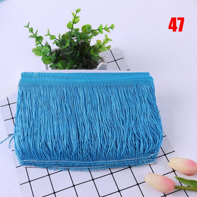 10 metrů latinská třásňová krajka makramé 15cm krajková ozdoba třáseň rayon DIY samba taneční šaty jevištní oděv šicí doplněk