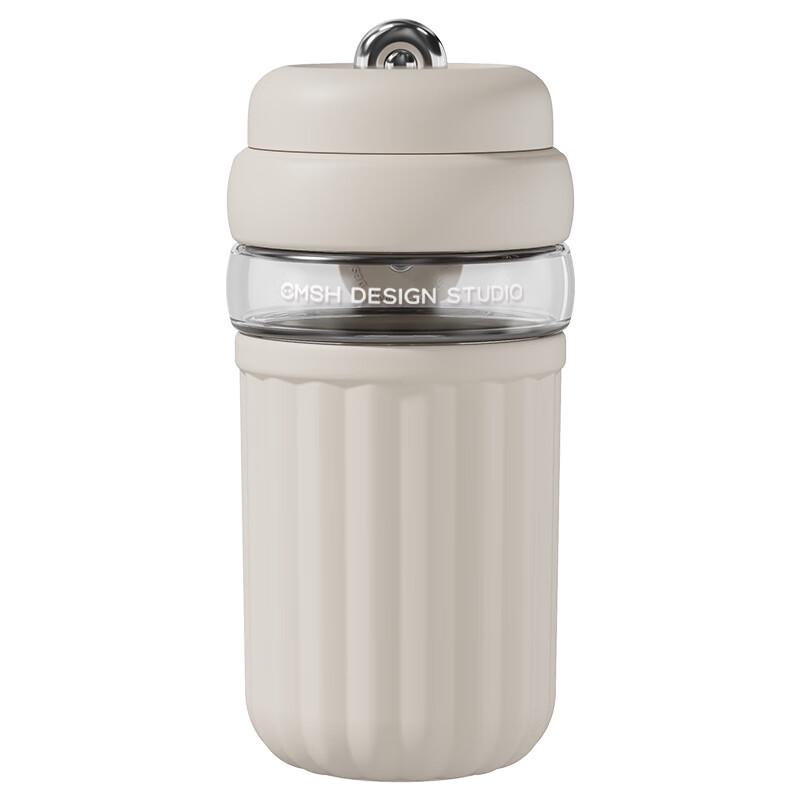 

Strawberry Life Portable Glass Water Bottle