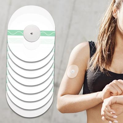 5 Stück klarer, fester Sport-Sensor-Patch, rutschfest, selbstklebend, für Dexcom G6 und Freestyle Libre, wasserdicht