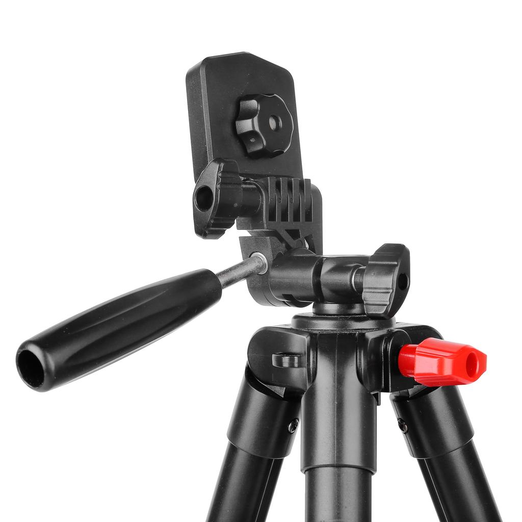 KINGJOY Vt-831 Treppiede Leggero da Viaggio in Alluminio per Cellulare e Fotocamera, Supporto per Registrazione Video, Selfie, Live Streaming, Vlogging, Anello