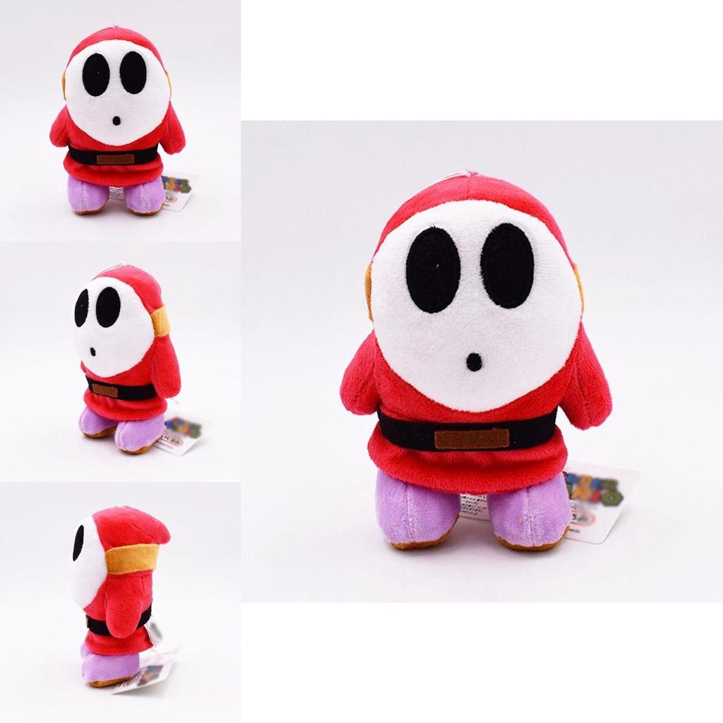 Adorable Super Mario Bros Shy Guy Stuffed Plush Toy 15cm