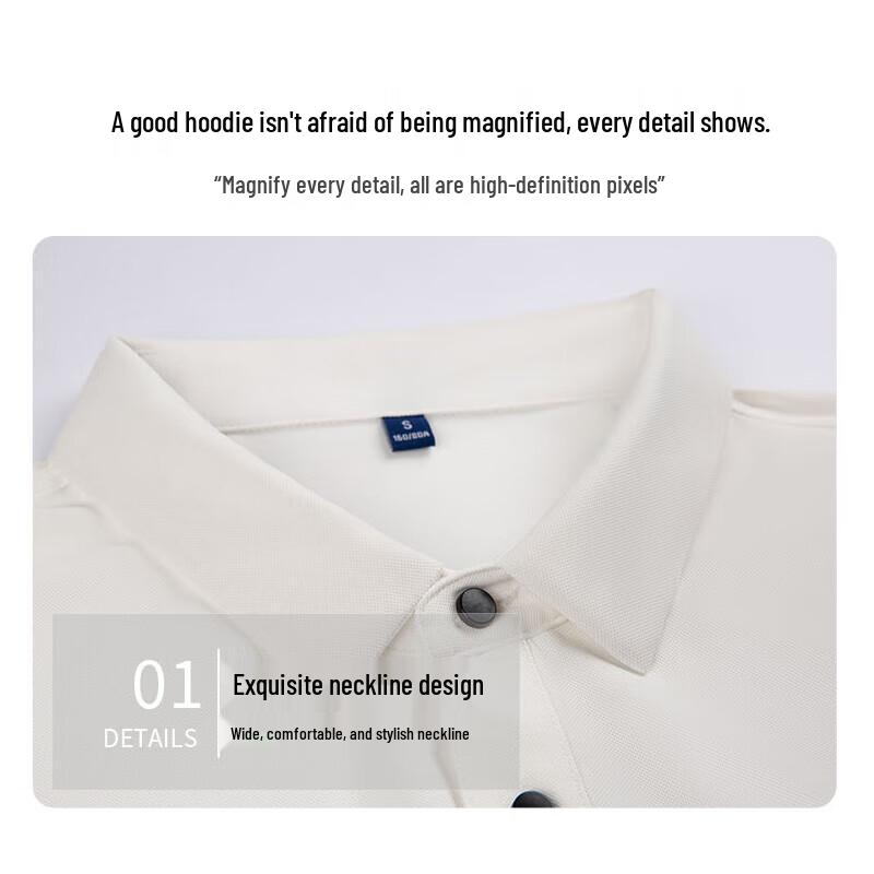 Sichenbinfen High-End Long Sleeve Polo Work Shirt XL