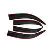 Suitable for 2019-2026 Toyota Corolla Zhixuan Ruizhi Black Rain and Rain Shield Eyebrow Leiling Rain Shield 4 Pieces