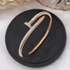 Luxurious Rose Gold Titanium Steel Bracelet with Starry Diamond Inlays & Colorfast Mother of Pearl for Women