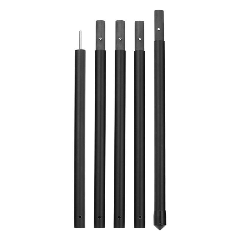 2.9M Extra Thick Telescopic Tent Pole - Portable Outdoor Camping Awning Sunshade Support (26mm Diameter)