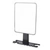 Fogless Shower Mirror with Storage Rack Wall Mounted Water Proof Shower Shaving Mirror Black