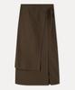 MIXXO Wrap Button Long Skirt_Miwwhg613B Miwwhg90Qb