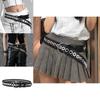 Inspired Metal Buckle Belt With Hollow Out Design For Fashionable Outfits