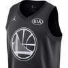 Jordan X NBA Collaboration Tank Top Warriors Swingman Air Series 2018 All-Star Comfortable Stylish Pullover Soft Kids Tops Black 9Z2B7BY3P-DURANT
