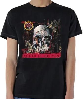 T-Shirt SLAYER South Of Heaven Licenza Globale Heavy Metal Maglietta Uomo