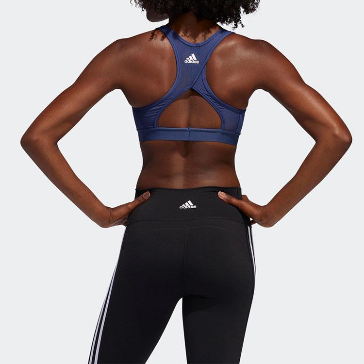 Adidas Drst 3S Bra Medium Intensity Training Sports Bra Women Underwear Tech-Indigo FL2053