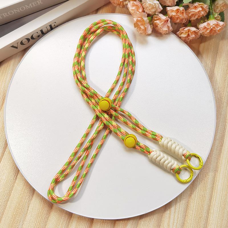 Verstellbares geflochtenes Handy-Lanyard - Abnehmbarer Umhänge-Schultergurt