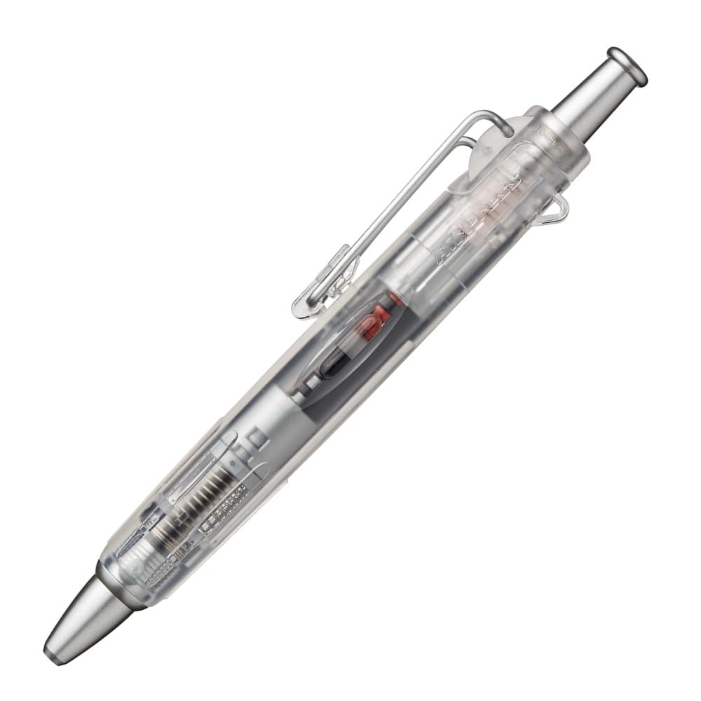 Tombow Air Press Clear Ballpoint Pen on Wet While Lying 0.7" (BC-AP20) - Pressurized, Oil-Based (Writes Paper/Even Down)