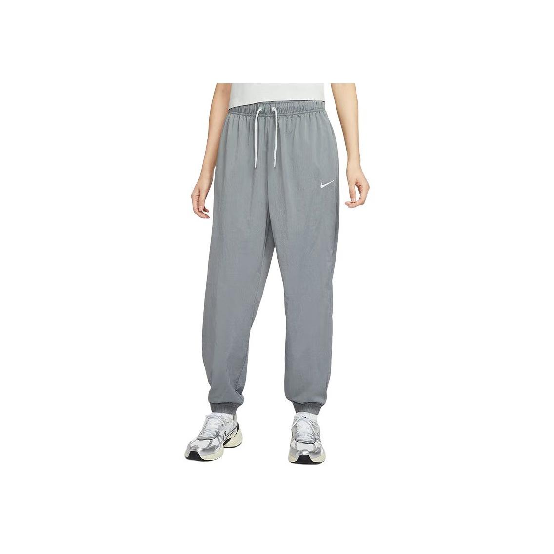 

Nike Lightweight Tapered Woven Mid-Rise Knit Sports Pants Women pants Gray IH0827-091 L
