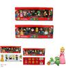 Sechsteiliges Super Mario Bros Actionfiguren-Spielzeugset mit Luigi, Yoshi und Pilz-Sammelfiguren für Kinder