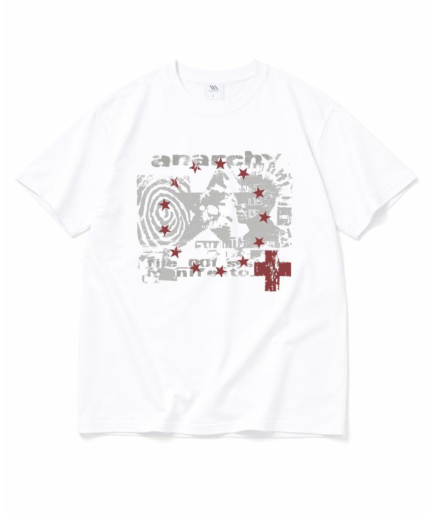 VENHIT Anarchy Cool Cotton Short Sleeve T-Shirt