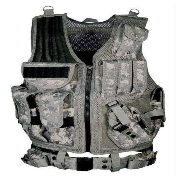 Ultra-Light Breathable Tactical Vest - Outdoor Mesh Combat Protection, Stab-Proof Design