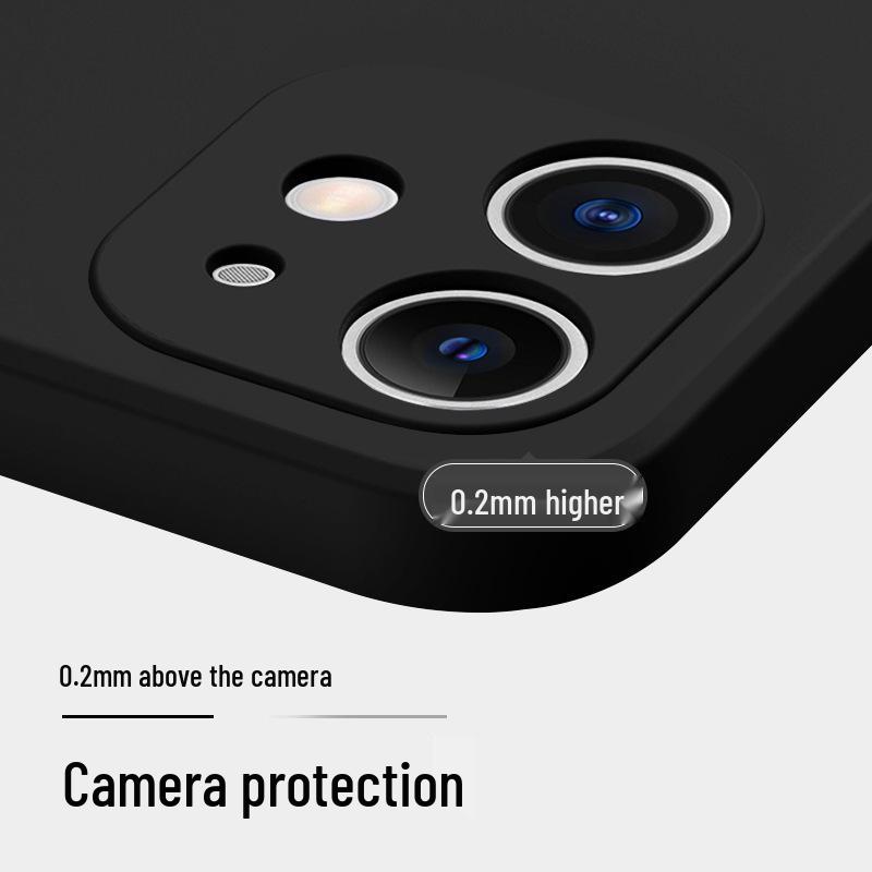 Infinix HOT Phone Case Series: Frosted Silicone Straight Edge for HOT40i, HOT30, HOT20, HOT10, Cube
