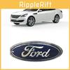 Oval Grille Ford Badge Car Emblem Sticker With Abs Material Front Mark Rear