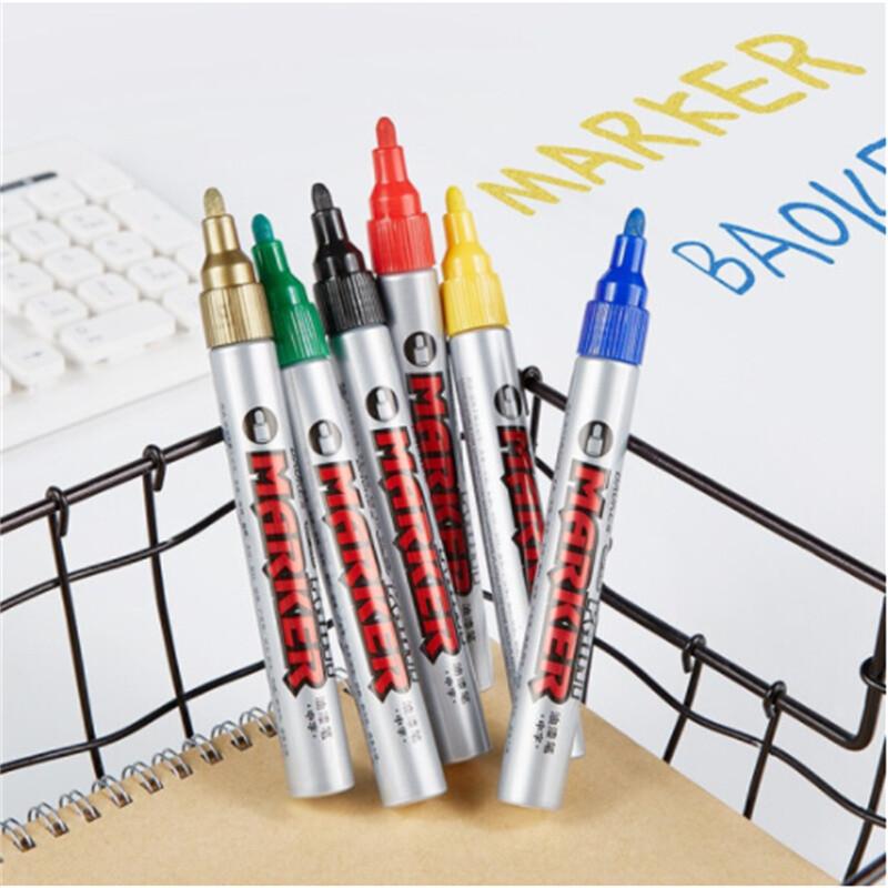 BAOKE Waterproof High-Gloss Paint Pen for Car Tires