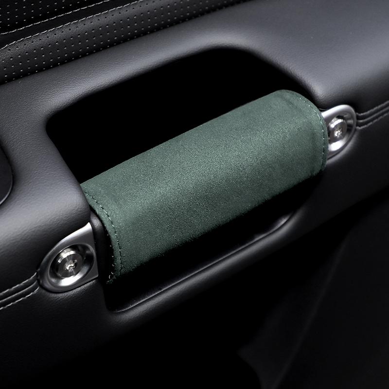 Car Door Handle Protective Cover Car Door Handle Cover Fur Decorative Car Armrest Cover Exterior Parts Body Kits
