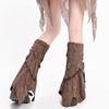 Sweet Cool Leg Warmers for Girls Women Gifts Japanese Lolitas Leg Warmers Punk Harajuku Leg Cover Knee Highs Stockings