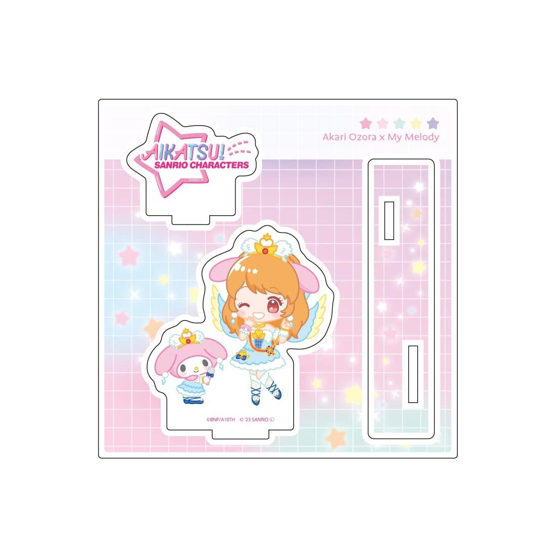 

Персонажи Aikatsu x Sanrio 07 Акари Озора x Моя Мелодия [Мини-иллюстрация персонажа] Акриловая фигурка